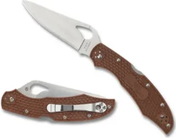 Spyderco Cara Cara&reg; 2 Brown FRN