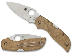 Spyderco Chaparral® Birdseye Maple