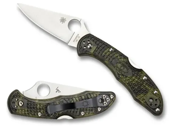 Spyderco Delica® 4 FRN Zome Green