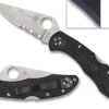 Spyderco Delica® 4 Lightweight Thin Blue Line