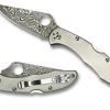 Spyderco Delica® 4 Ti / Damascus