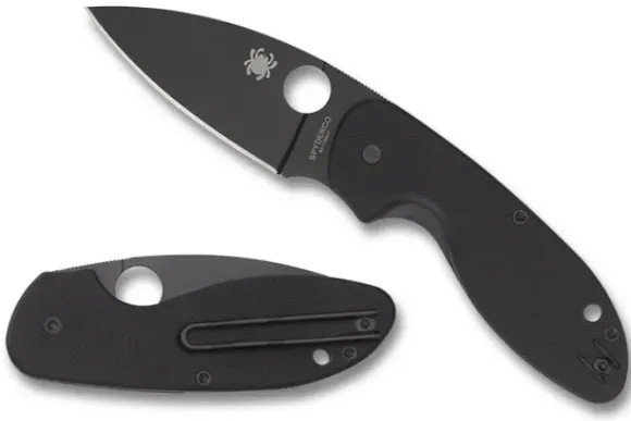 Spyderco Efficient™ G-10 Black/Black Blade