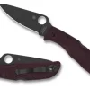 Spyderco Endela&reg; Lightweight Micro-Melt&reg; PD#1 Black Blade