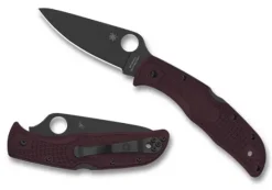 Spyderco Endela&reg; Lightweight Micro-Melt&reg; PD#1 Black Blade