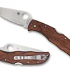 Spyderco Endela&reg; Pakkawood HAP40/SUS410 Exclusive