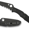 Spyderco Endura® 4 FRN Black/Black Blade