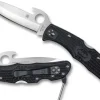 Spyderco Endura&reg; 4 Black FRN Tactical Armorer Emerson Opener Exclusive