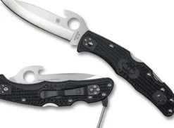 Spyderco Endura&reg; 4 Black FRN Tactical Armorer Emerson Opener Exclusive