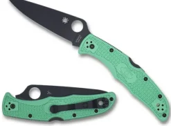 Spyderco Endura&reg; 4 Lightweight Mint FRN CPM M4 Black Blade Exclusive