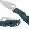 Spyderco LeafJumper™ Blue Lightweight K390