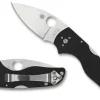 Spyderco Lil' Native® G-10 Black Mid Back Lock