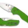 Spyderco Lil' Native® Neon Green G-10 CPM 20CV Exclusive