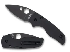 Spyderco Lil' Native® Smooth Black G-10 CPM CRU-WEAR Black Blade Exclusive