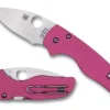 Spyderco Lil' Native&reg; Pink G-10 CPM S45VN Exclusive