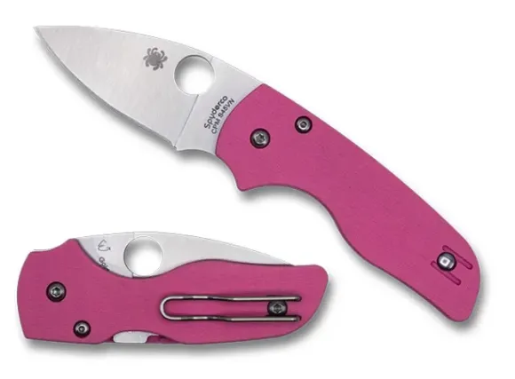 Spyderco Lil' Native® Pink G-10 CPM S45VN Exclusive