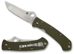 Spyderco Lum Tanto OD Green G-10 M390 Exclusive