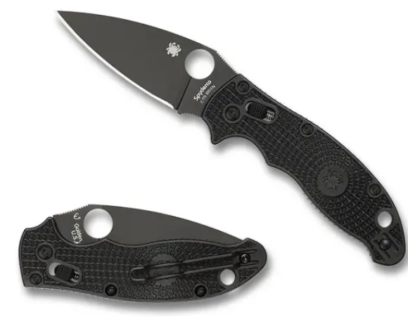 Spyderco Manix® 2 Lightweight FRCP Black/Black Blade