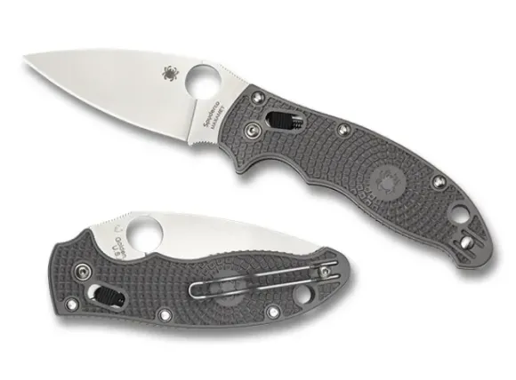 Spyderco Manix® 2 Lightweight FRCP Gray Maxamet