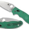 Spyderco Manix® 2 Lightweight FRCP Mint Green CPM M4 Exclusive