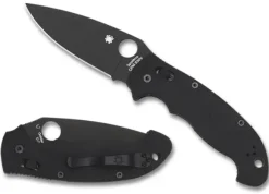 Spyderco Manix® 2 XL Black G-10/Black Blade