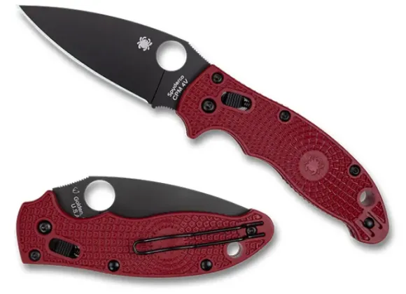 Spyderco Manix® 2 Lightweight FRCP Red CPM 4V