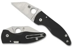 Spyderco MicroJimbo™ Black G-10 PlainEdge