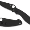 Spyderco Military™ 2 Black G-10 Black Blade