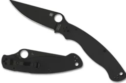Spyderco Military™ 2 Black G-10 Black Blade