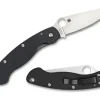 Spyderco Military™ Model G-10 Black Left Hand