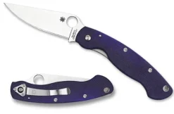 Spyderco Military™ Model G-10 Dark Blue CPM S110V
