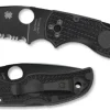 Spyderco Native® 5 FRN Black/Black Blade