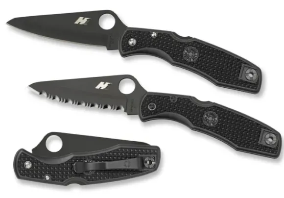 Spyderco Pacific Salt® FRN Black/Black Blade