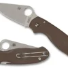 Spyderco PARA® 3 LIGHTWEIGHT BROWN CPM® 15V® SPRINT RUN®