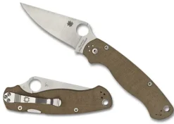 Spyderco Para Military® 2 CPM CRU-WEAR Micarta