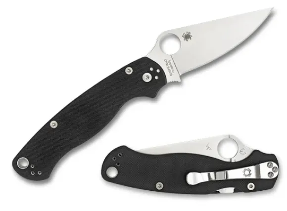 Spyderco Para Military® 2 Left Hand G-10 Black