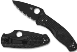 Spyderco Persistence® Lightweight Black Blade SpyderEdge