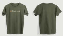 Spyderco Logo T-Shirt (Military Green)