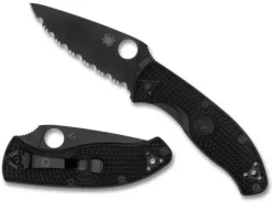 Spyderco Tenacious® Lightweight Black Blade SpyderEdge