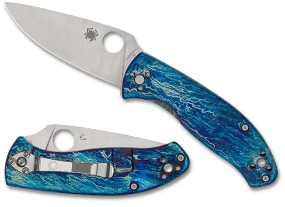 Spyderco TENACIOUS® R.I.L. DISARRAY™ FINISH D2