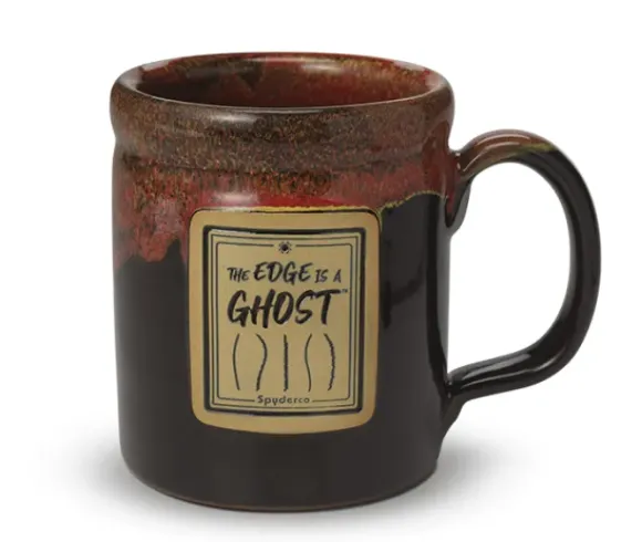 Spyderco The Edge is a Ghost™ Pottery Mug