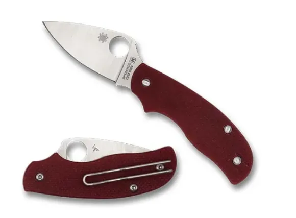 Spyderco Urban™ Red G-10 CPM S90V Exclusive