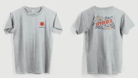 Spyderco Western T-Shirt (Ice Gray)