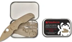 Spyderco Wooden Kit Lil' Native&reg;